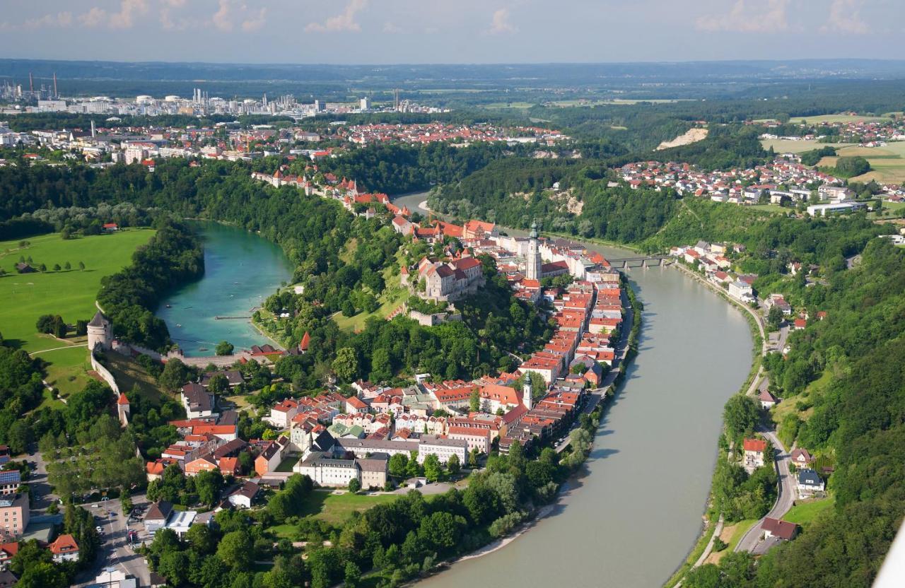 Gartenhotel Salzach Burghausen Dış mekan fotoğraf